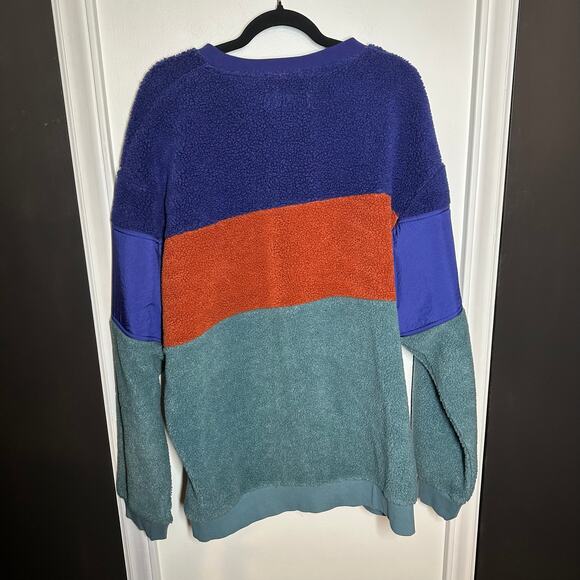 Nike Air Jordan Fleece Color Block Retro Matching Set Sweatshirt Sweatpants XXL - Picture 6 of 16